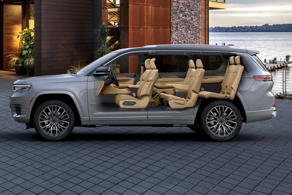 Grand Cherokee L – espace de chargement optimisé pour l’aventure