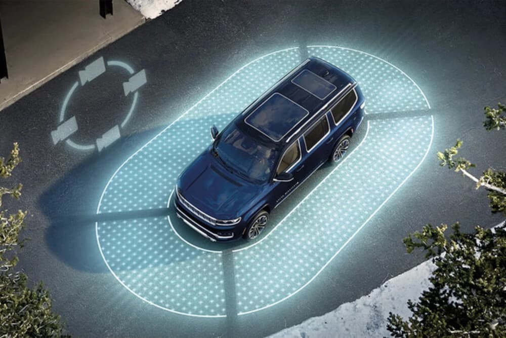 Optimal safety — active parking assistance and visual alerts